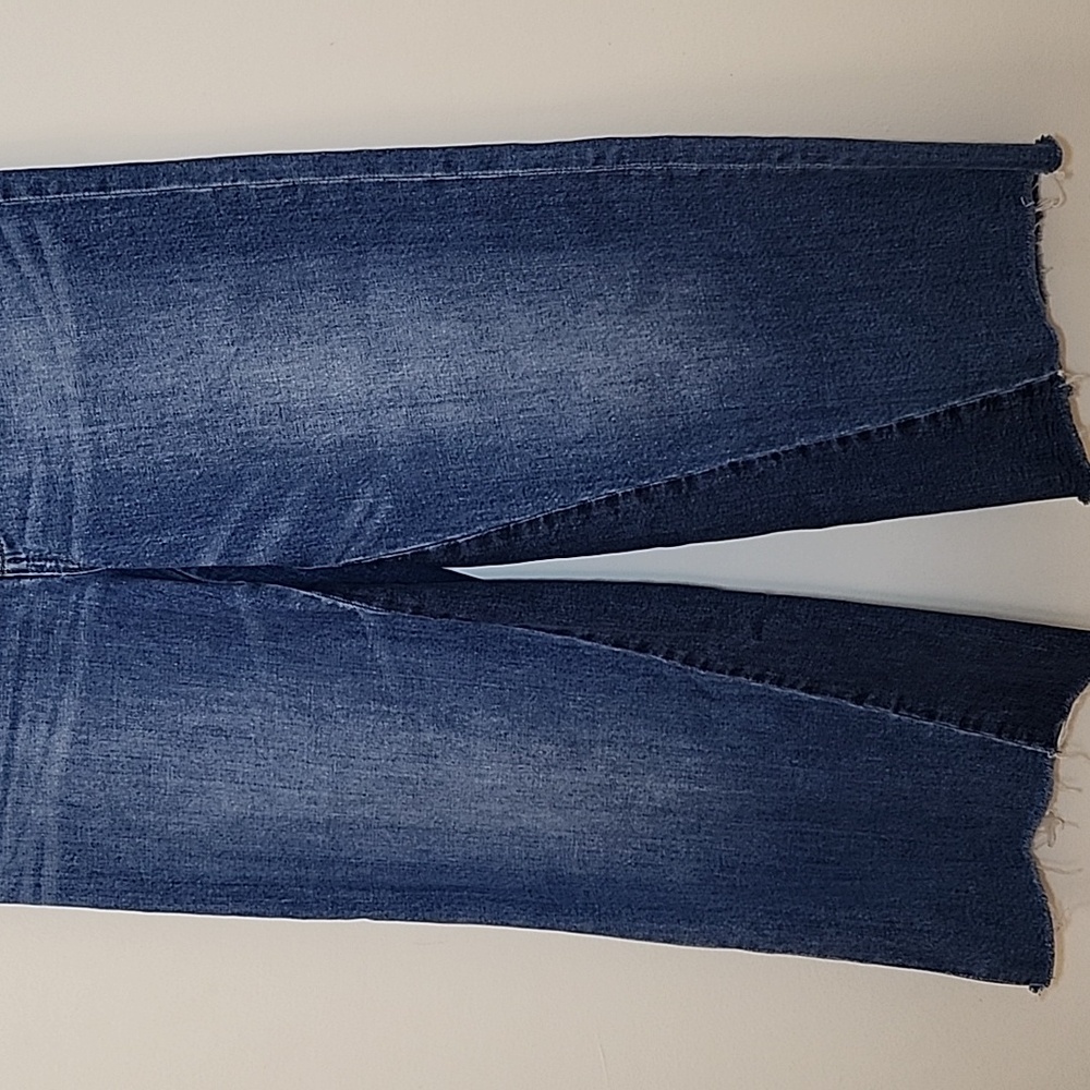 Madewell Jeans Wide-Leg Crop Gusset Edition Size 27 - Picture 8 of 16